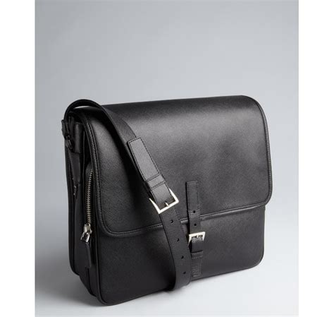 prada messenger bag men's leather